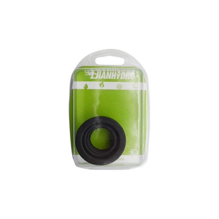 MORSETTO IN GOMMA NERA PER CANOTTI BLISTER Diam. Est. mm 46