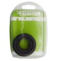 MORSETTO IN GOMMA NERA PER CANOTTI BLISTER Diam. Est. mm 46