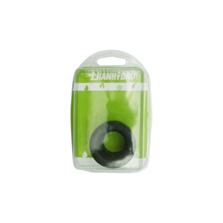 BIMORSETTO IN GOMMA NERA BLISTER Diam. mm 32