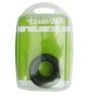 BIMORSETTO IN GOMMA NERA BLISTER Diam. mm 32