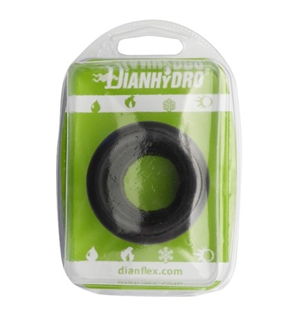 BIMORSETTO IN GOMMA NERA BLISTER Diam. mm 40