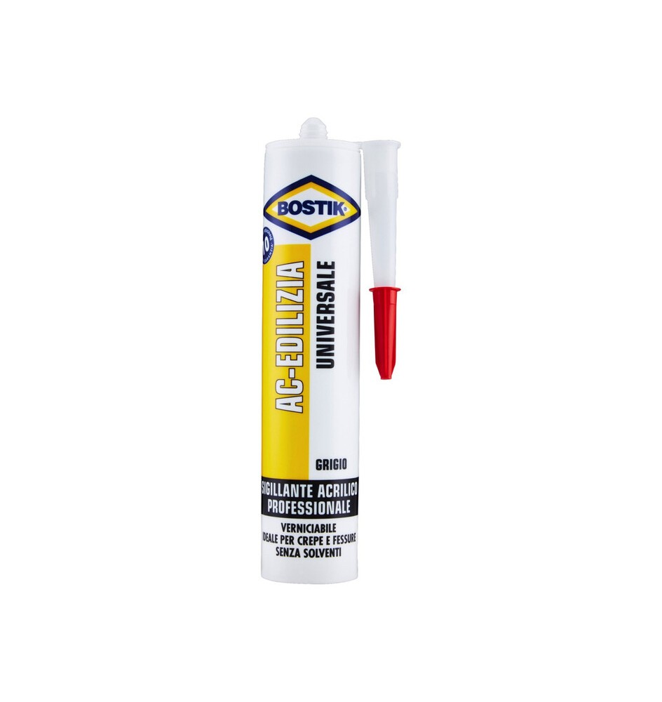 BOSTIK ACRILICO EDILIZIA 300 ML GRIGIO CARTUCCIA