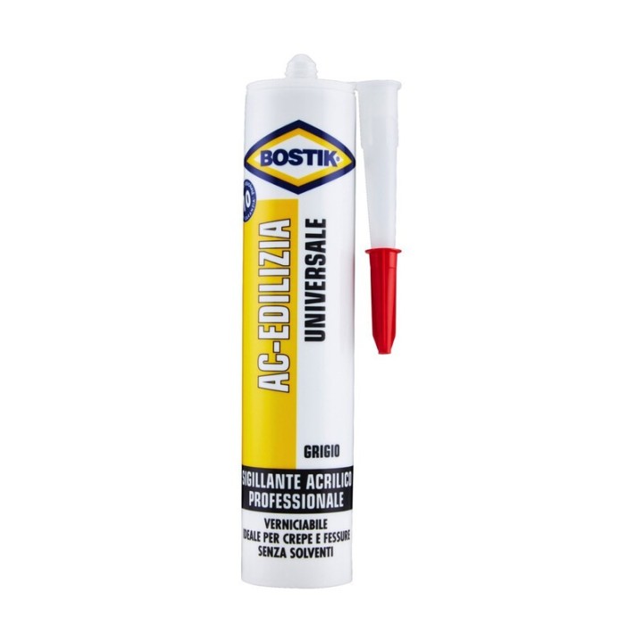 BOSTIK ACRILICO EDILIZIA 300 ML GRIGIO CARTUCCIA