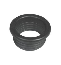 MORSETTO IN GOMMA NERA PER CURVE TECNICHE Diam. mm. 46