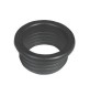 MORSETTO IN GOMMA NERA PER CURVE TECNICHE Diam. mm. 46