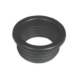 MORSETTO IN GOMMA NERA PER CURVE TECNICHE Diam. mm. 46 -CONF
