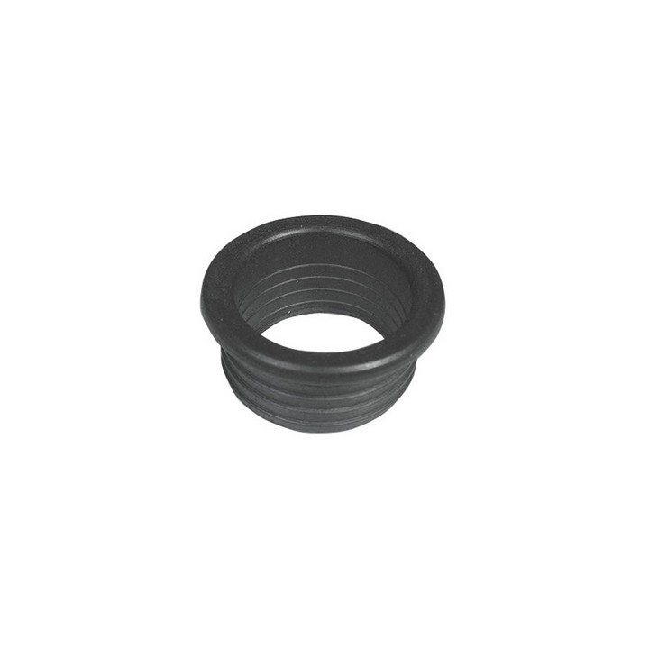 MORSETTO IN GOMMA NERA PER CURVE TECNICHE Diam. mm. 46 -CONF