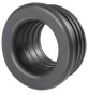MORSETTO IN GOMMA NERA PER CURVE TECNICHE D. 46 Diam. Int. 30/35 mm