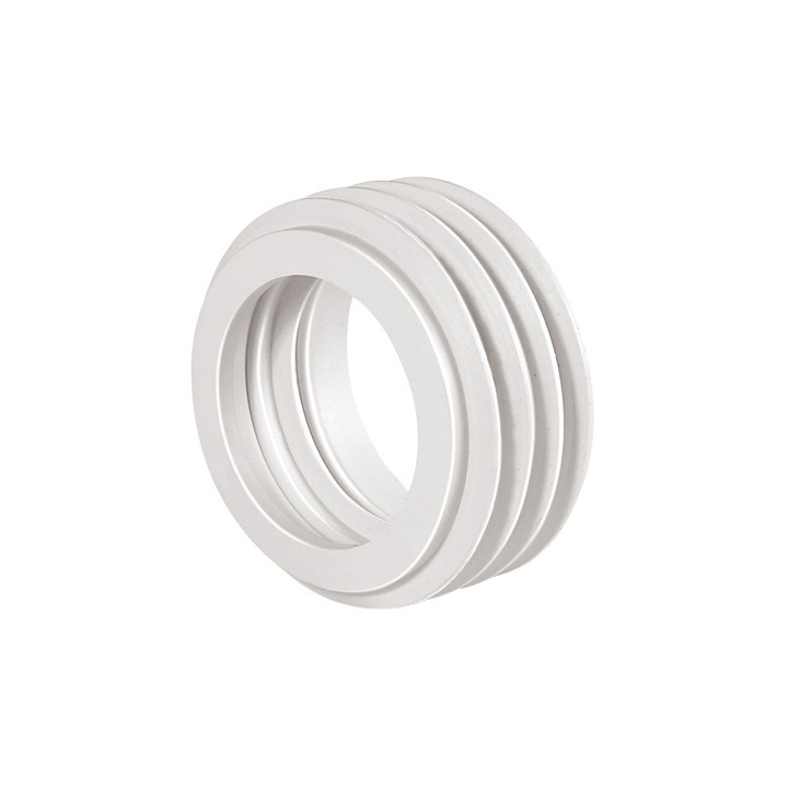 MORSETTO PER WC BIANCO D. 60 mm - D. int. 40/44