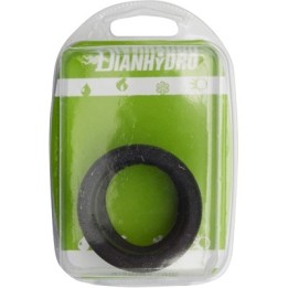MORSETTO IN GOMMA NERA PER CURVE TECNICHE BLISTER Diam. mm 46