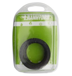 MORSETTO IN GOMMA NERA PER CURVE TECNICHE BLISTER Diam. mm 46