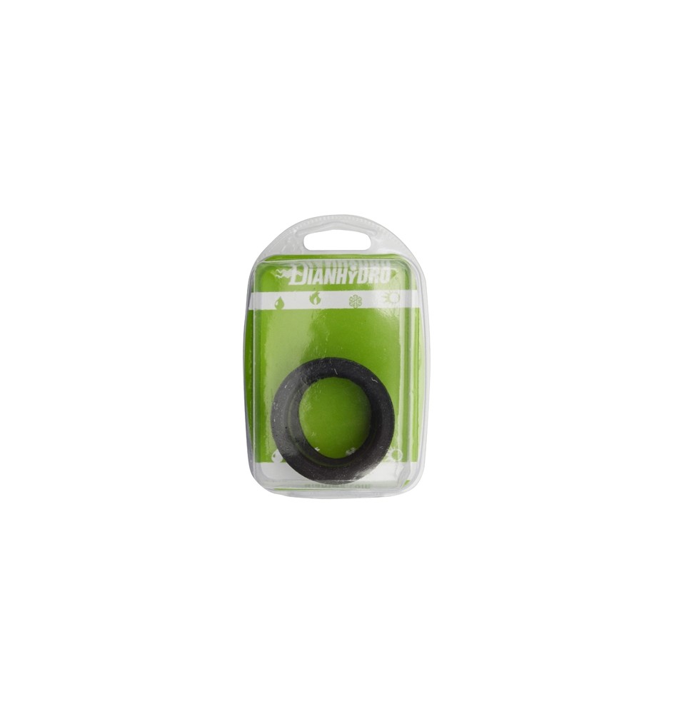 MORSETTO IN GOMMA NERA PER CURVE TECNICHE BLISTER Diam. mm 46