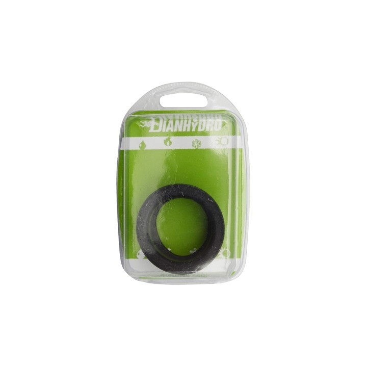 MORSETTO IN GOMMA NERA PER CURVE TECNICHE BLISTER Diam. mm 46