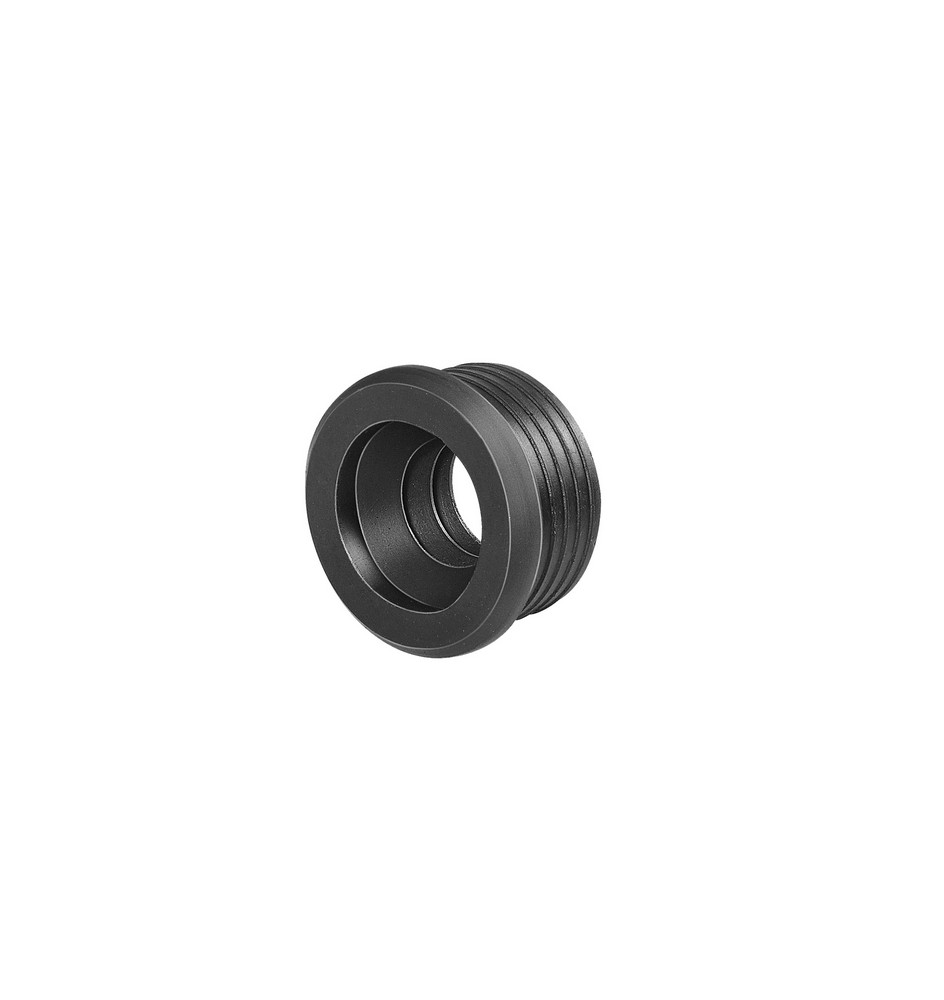 MORSETTO IN GOMMA NERA PER CURVE TECNICHE D. 50 Diam. int 26 mm