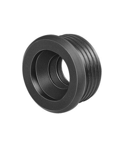 MORSETTO IN GOMMA NERA PER CURVE TECNICHE D. 50 Diam. int 30/32 mm