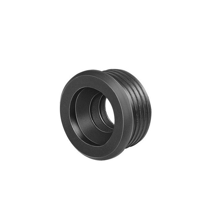 MORSETTO IN GOMMA NERA PER CURVE TECNICHE D. 50 Diam. int 30/32 mm