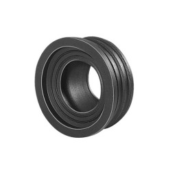 MORSETTO IN GOMMA NR NERA PER CURVE TECNICHE Diam. 40 int 30/32 mm