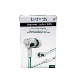 EARPHONE COMFORT HQ C/MICROF E PULS 120 CM WHITE