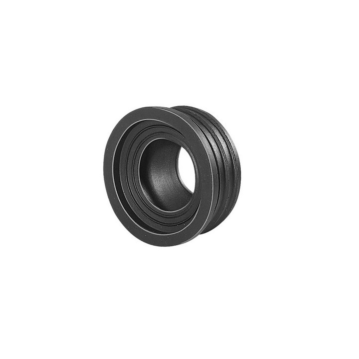 MORSETTO IN GOMMA NR NERA PER CURVE TECNICHE Diam. 50 int 26 mm