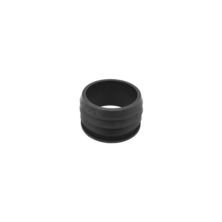 MORSETTO RIDUZIONE IN GOMMA NERA PER TUBO PVC Diam. F 90 mm / M 100 mm