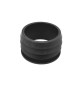 MORSETTO RIDUZIONE IN GOMMA NERA PER TUBO PVC Diam. F 90 mm / M 100 mm