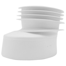 PROLUNGA WC IN PVC ECCENTRICA Diam. 90-100