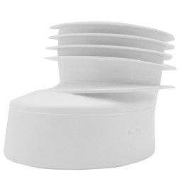 PROLUNGA WC IN PVC ECCENTRICA Diam. 90-100