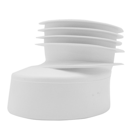 PROLUNGA WC IN PVC ECCENTRICA Diam. 90-100