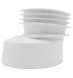 PROLUNGA WC IN PVC ECCENTRICA Diam. 90-100