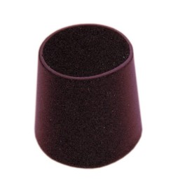 BL SOTTOSEDIA A GOCCIA NERO 16 MM 8 PZ*