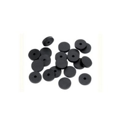 GUARNIZIONE PER RUBINETTO SEMIFORATA IN GOMMA NERA 3/4"