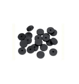 GUARNIZIONE PER RUBINETTO SEMIFORATA IN GOMMA NERA 3/4"