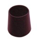 BL SOTTOSEDIA A GOCCIA NERO 20 MM 8 PZ*