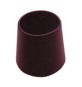 BL SOTTOSEDIA A GOCCIA NERO 22 MM 8 PZ*