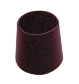 BL SOTTOSEDIA A GOCCIA NERO 25 MM 8 PZ*