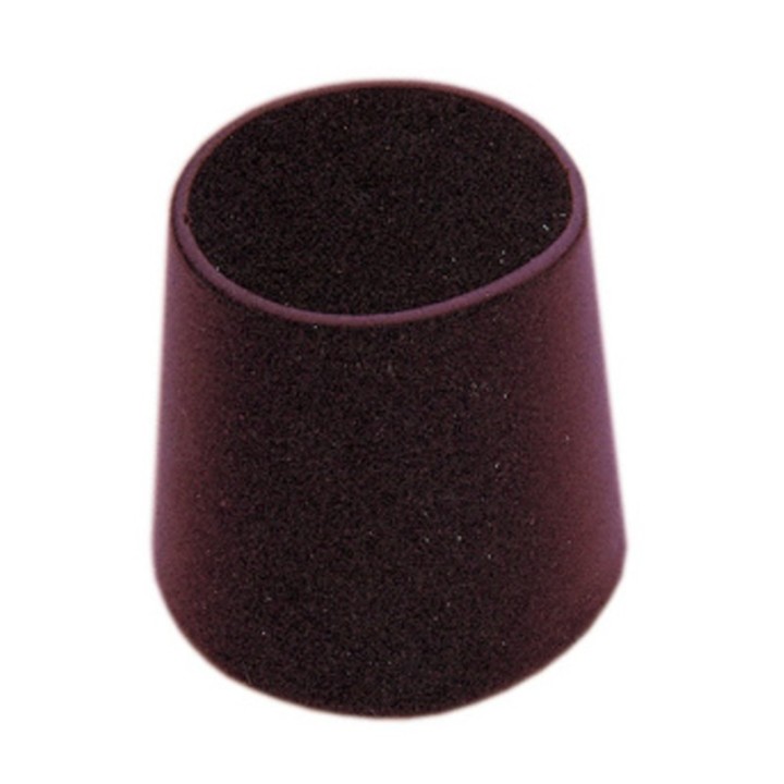 BL SOTTOSEDIA A GOCCIA NERO 25 MM 8 PZ*