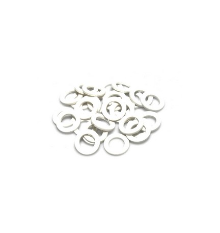 GUARNIZIONE PER SANITARI "PLATINUM" BIANCA MM2 3/8"