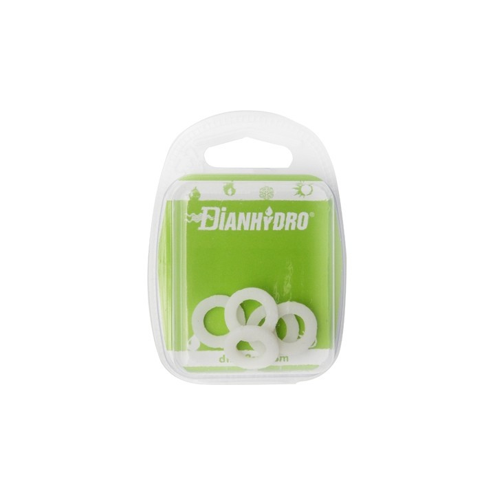 + GUARNIZIONI PER SANITARI "PLATINUM" BIANCHE MM2 BLISTER pz.1 x 1"1/2