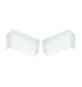 BL GUSCIO COPERTURA PLASTICA DX SX BIANCO 2 PZ