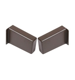 BL GUSCIO COPERTURA PLASTICA DX SX MARRONE 2 PZ