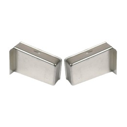 BL GUSCIO COPERTURA METALLO DX SX CR/SAT 2 PZ