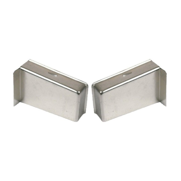 BL GUSCIO COPERTURA METALLO DX SX CR/SAT 2 PZ