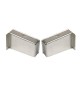 BL GUSCIO COPERTURA METALLO DX SX CR/SAT 2 PZ