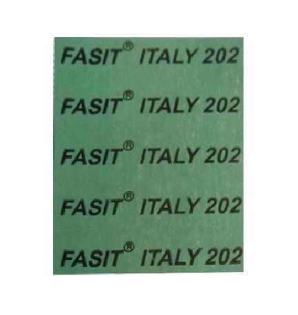 FOGLIO ESENTE AMIANTO FASIT 202 Sp. 1,8 mm - 50x75 cm