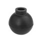 SFERA IN GOMMA NR DM 57 Diam.57 x Foro Diam.20
