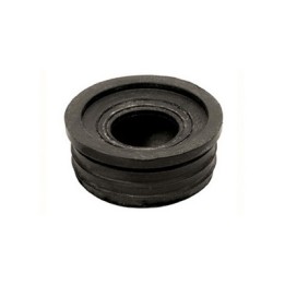 MORSETTO GOMMA NERA 32 x 26 mm
