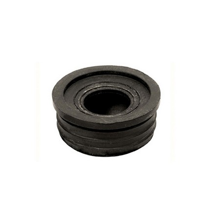 MORSETTO GOMMA NERA 32 x 26 mm