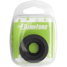 MORSETTO GOMMA NERA BLISTER 32 x 26 mm