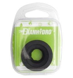 MORSETTO GOMMA NERA BLISTER 32 x 26 mm