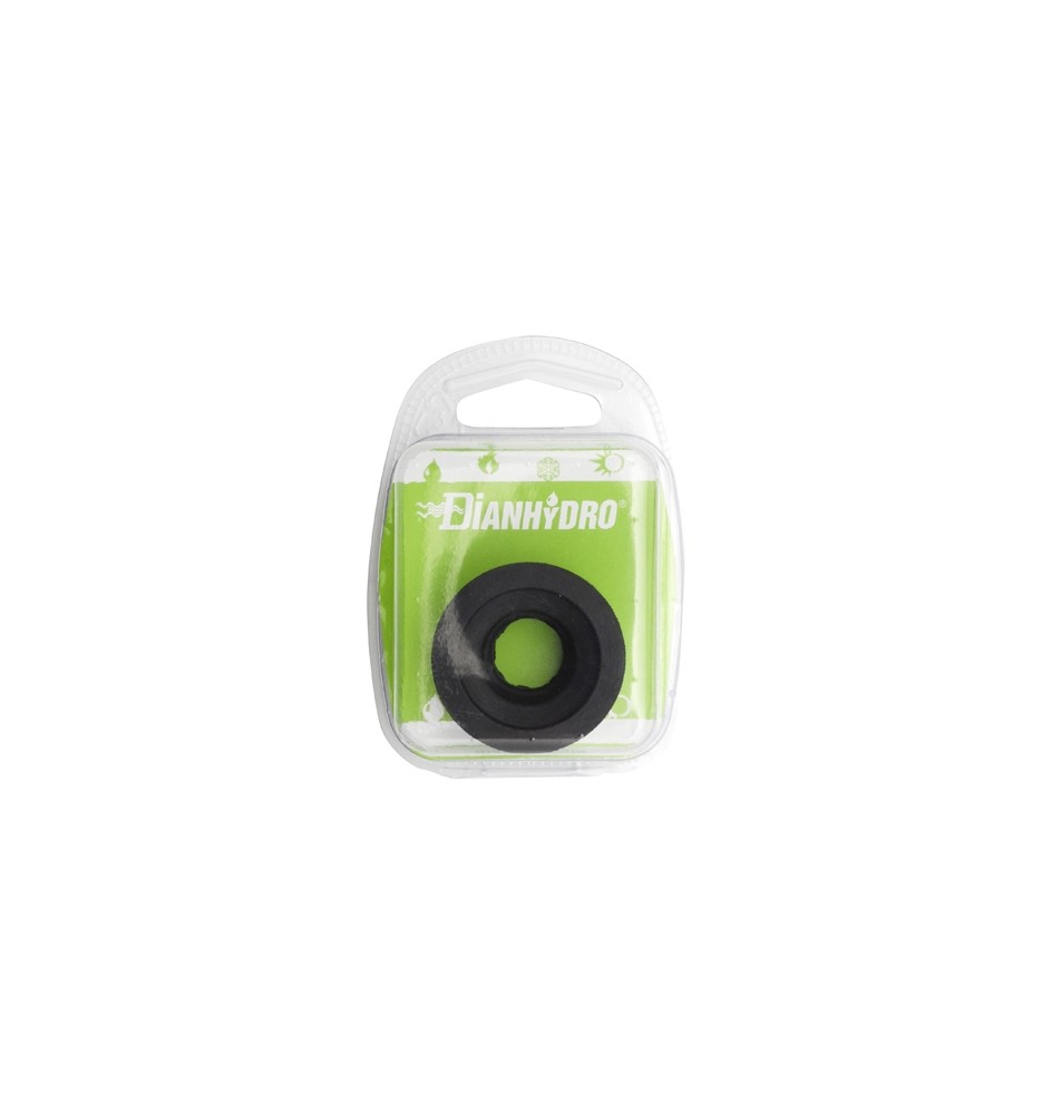 MORSETTO GOMMA NERA BLISTER 32 x 26 mm